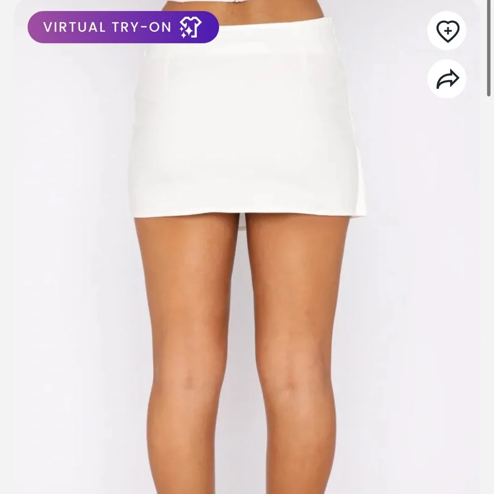 White Fox Boutique Chosen One Mini Skirt - Picture 4 of 7